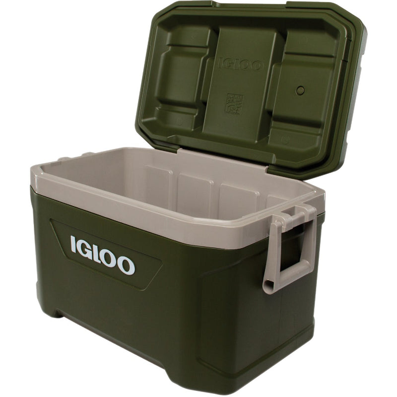 Igloo Sportsman Latitude 52 Qt. Cooler, Tank Green & Sandstone