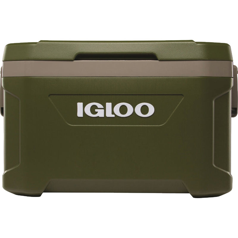 Igloo Sportsman Latitude 52 Qt. Cooler, Tank Green & Sandstone