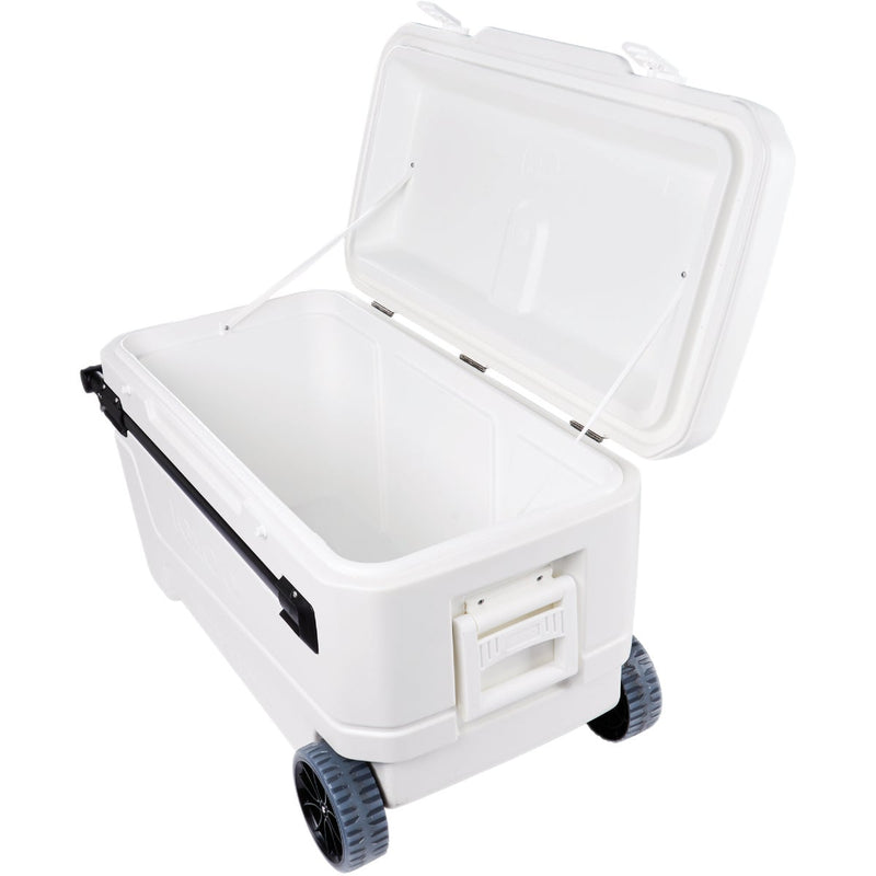 Igloo Glide Pro 110 Qt. 2-Wheeled Cooler, White