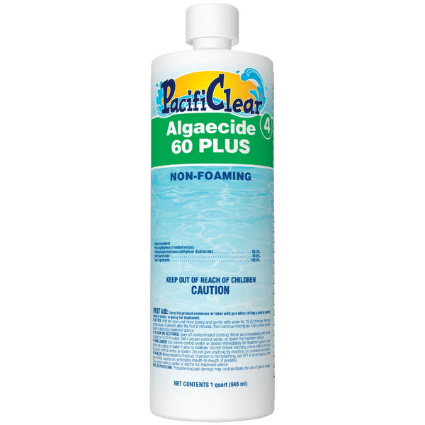 PacifiClear Algaecide 60 Plus 1 Qt. Liquid Algae Control