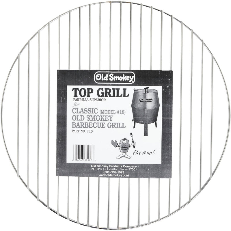 Old Smokey 17 In. Aluminized Steel Top Grill Grate