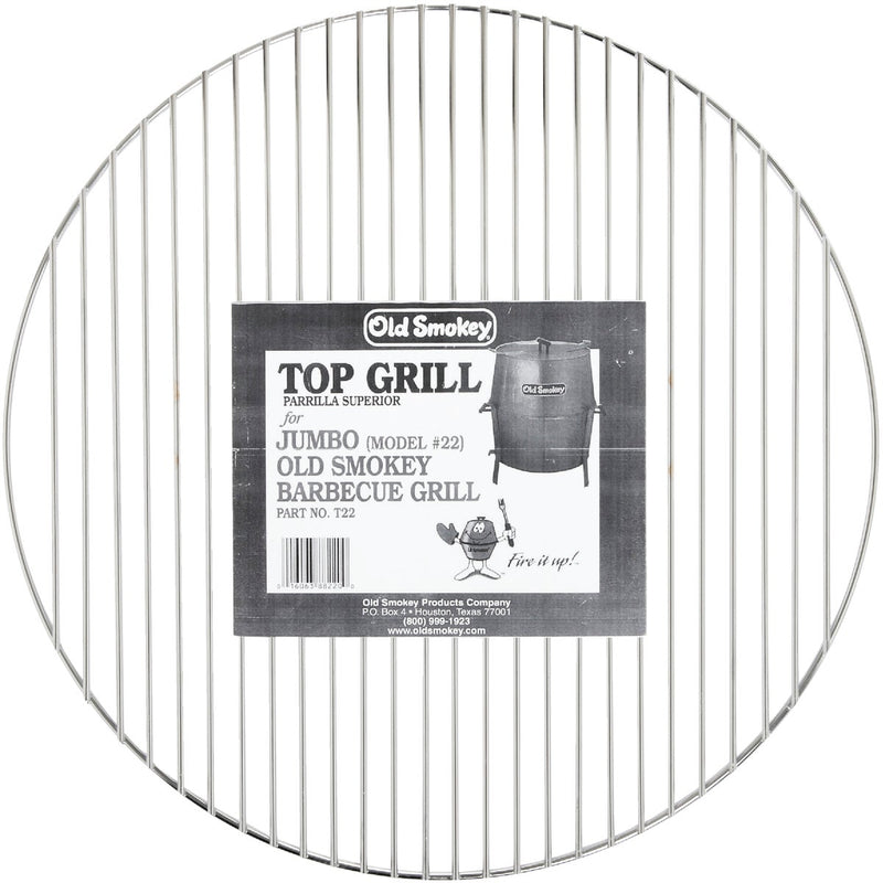 Old Smokey 20.9 In. Aluminized Steel Top Grill Grate