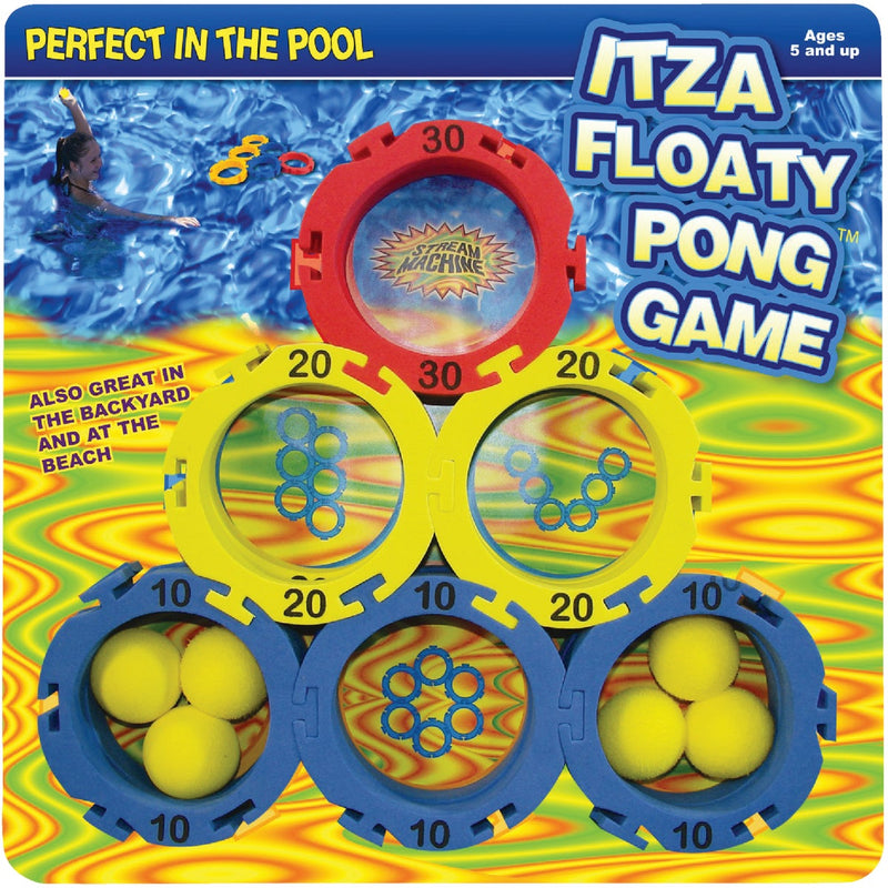 Water Sports Itza Floaty Pong 2 or More Players Pool Game