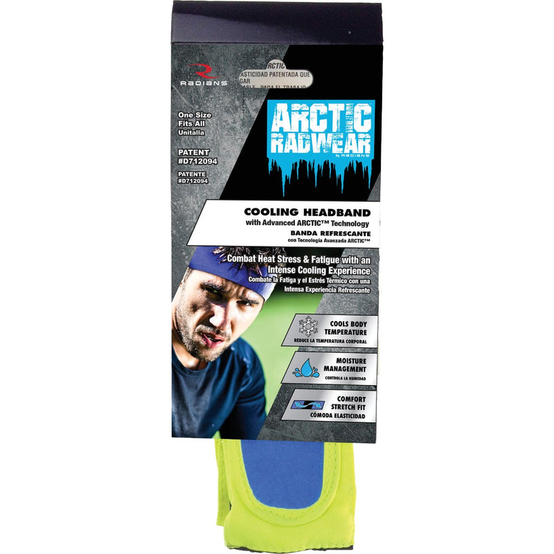 Radians Arctic Radwear Hi-Vis Green Cooling Bandana