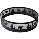 Outdoor Expressions 36 In. Antique Bronze Steel Fire Ring