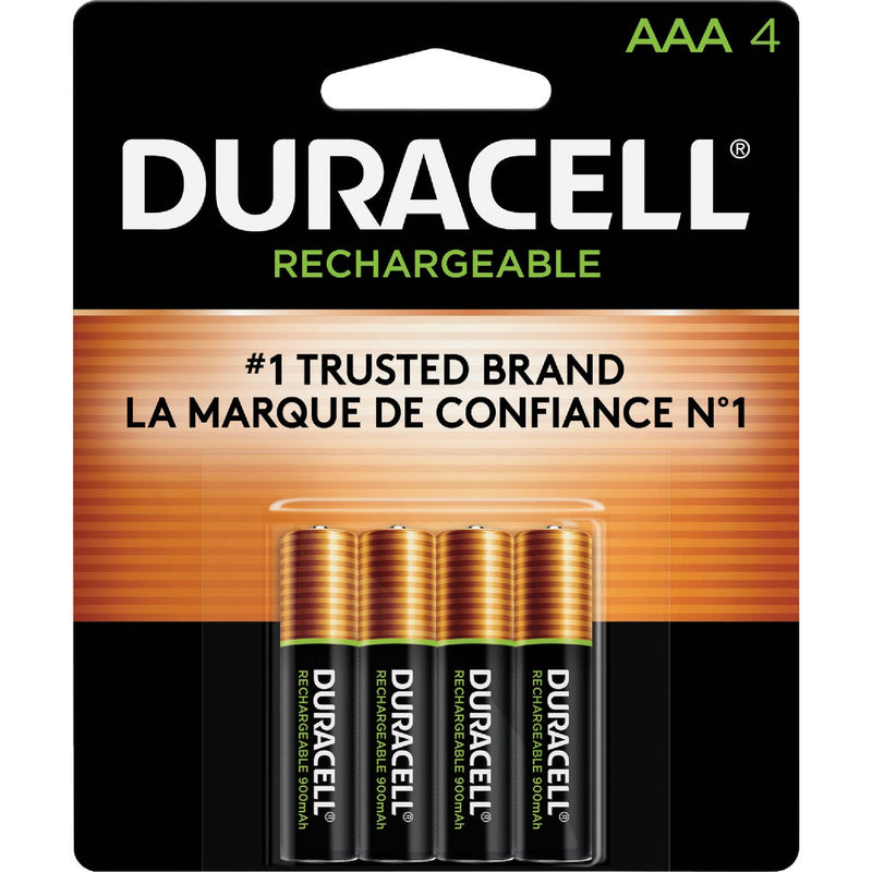 Duracell AAA NiMH Rechargeable Battery (4-Pack)