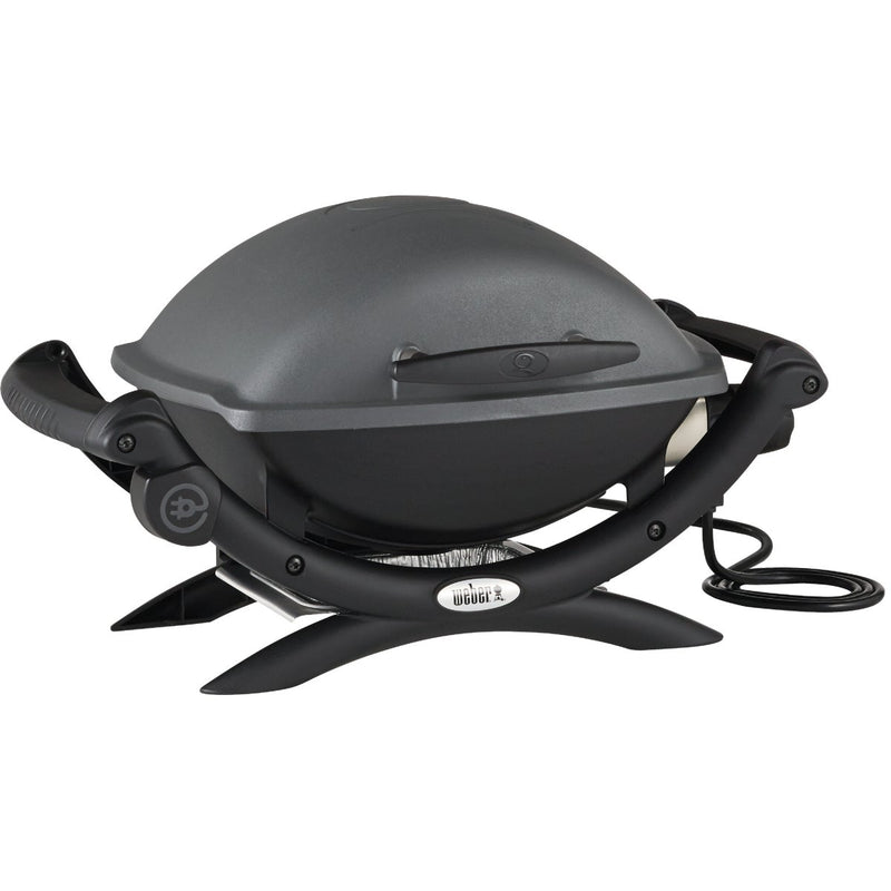 Weber Q 1400 Electric Grill, Dark Gray