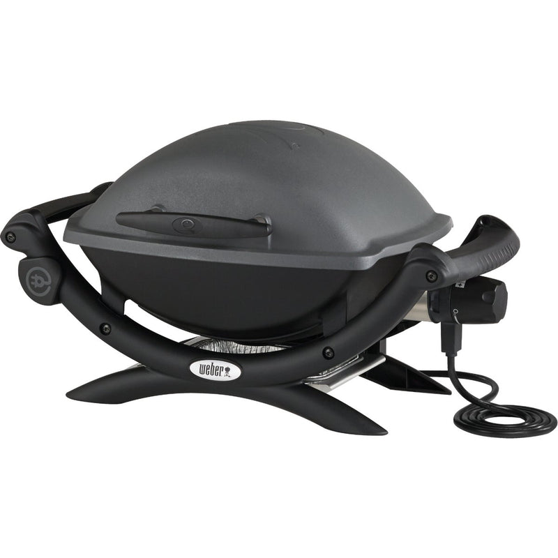 Weber Q 1400 Electric Grill, Dark Gray