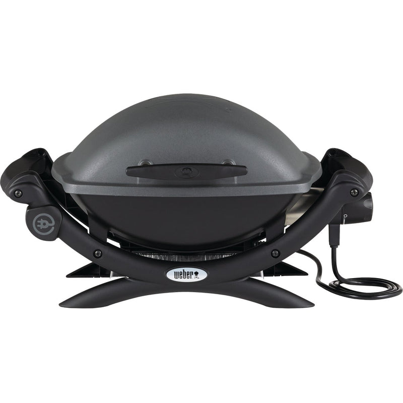 Weber Q 1400 Electric Grill, Dark Gray