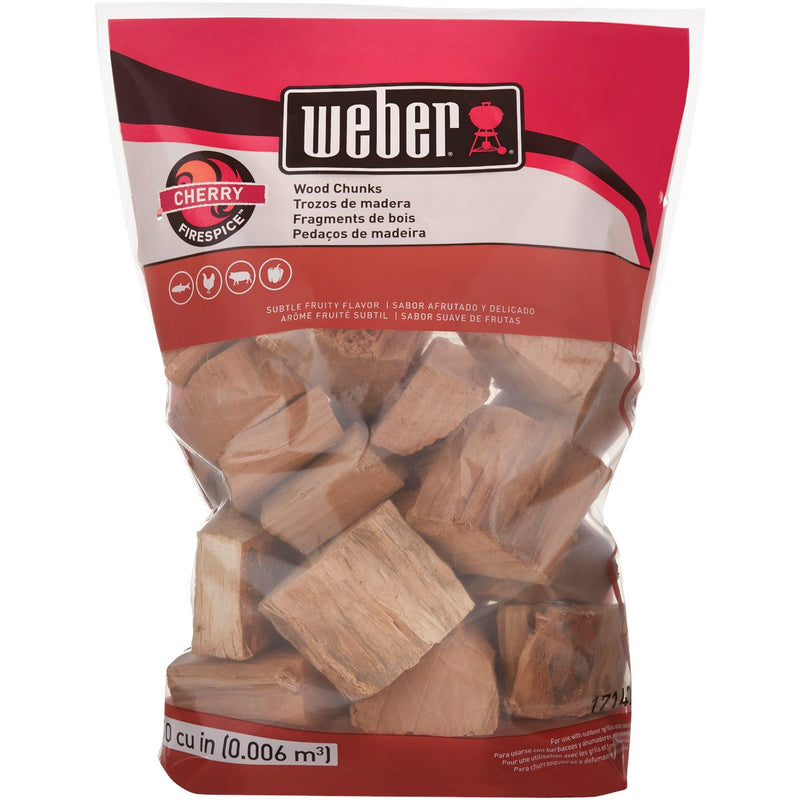 Weber 350 Cu. In. Cherry Wood Chunks