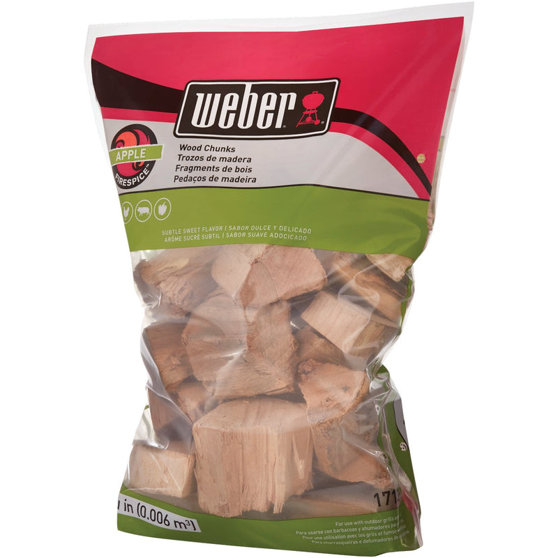 Weber 350 Cu. In. Apple Wood Chunks