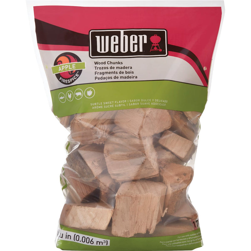 Weber 350 Cu. In. Apple Wood Chunks