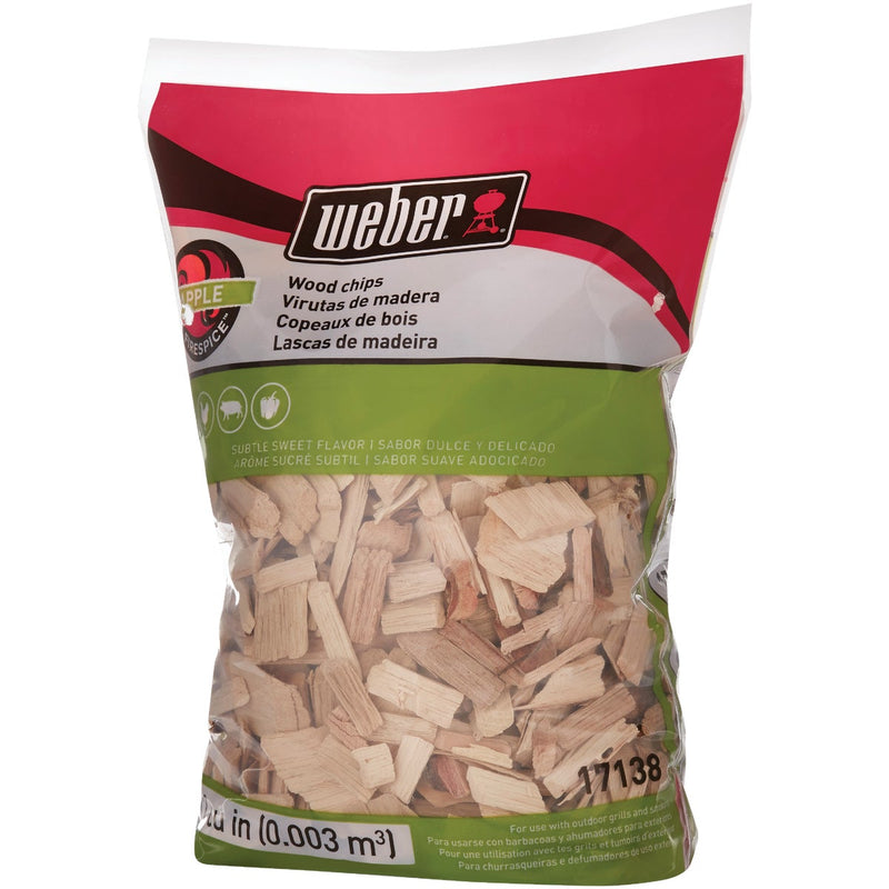 Weber 192 Cu. In. Apple Wood Chips