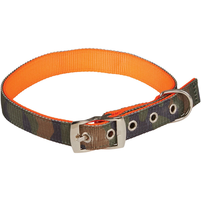 Westminster Pet Ruffin' it Reversible 20 In. to 24 In. Nylon Dog Collar
