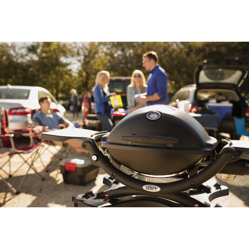 Weber Q 1200 1-Burner Black 8,500-BTU LP Gas Grill