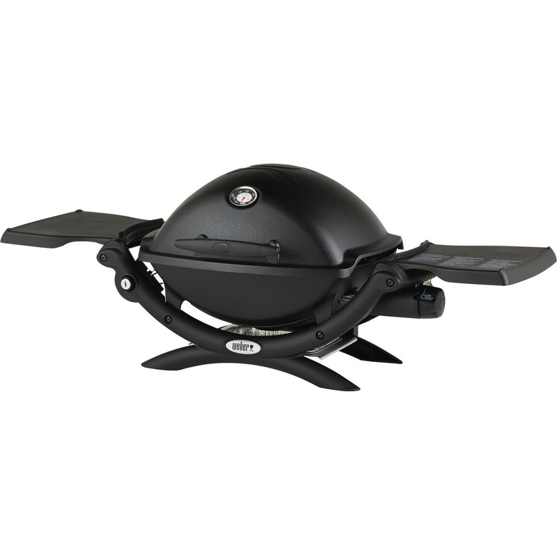 Weber Q 1200 1-Burner Black 8,500-BTU LP Gas Grill