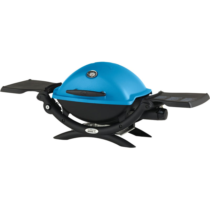 Weber Q 1200 1-Burner Blue 8,500-BTU LP Gas Grill