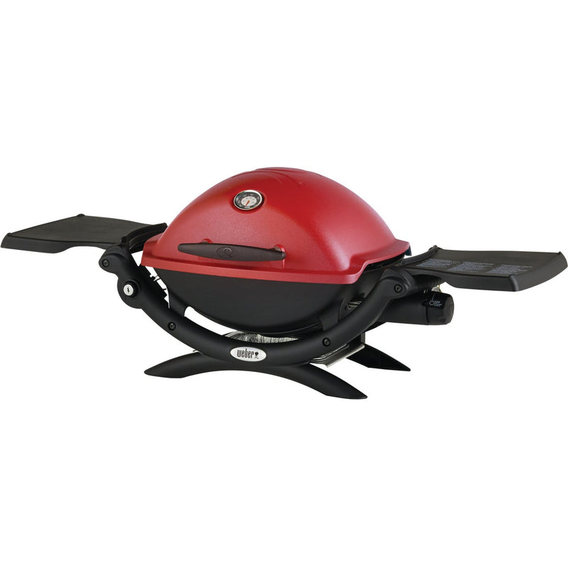 Weber Q 1200 1-Burner Crimson 8,500-BTU LP Gas Grill