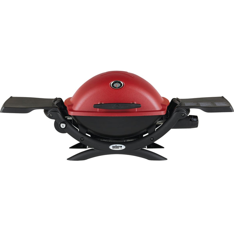 Weber Q 1200 1-Burner Crimson 8,500-BTU LP Gas Grill