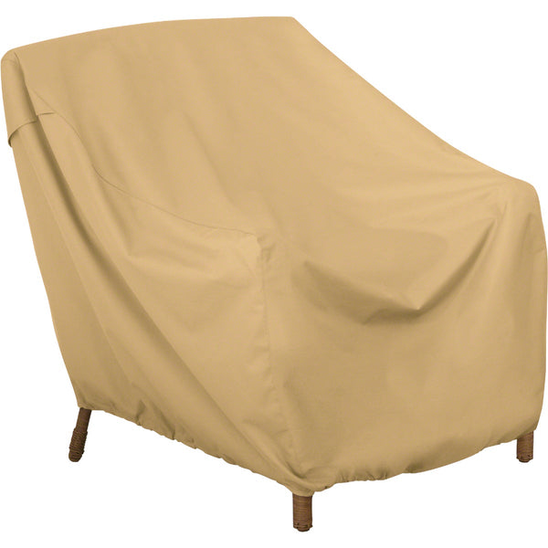 Classic Accessories 35 In. W. x 30 In. H. x 36 In. L. Tan Polyester/PVC Chair Cover