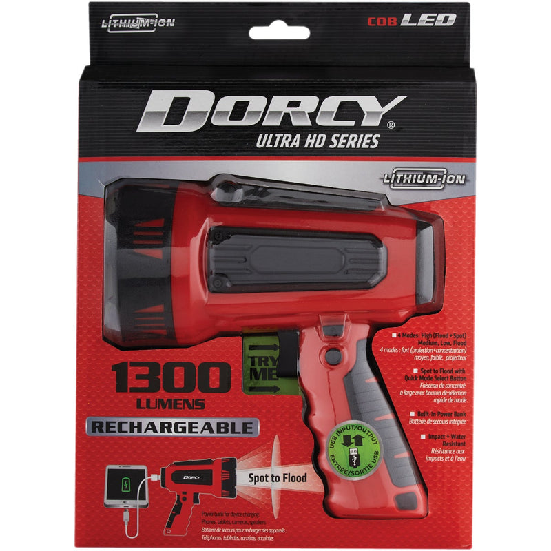 Dorcy Ultra HD Series Rechargeable LED Spotlight
