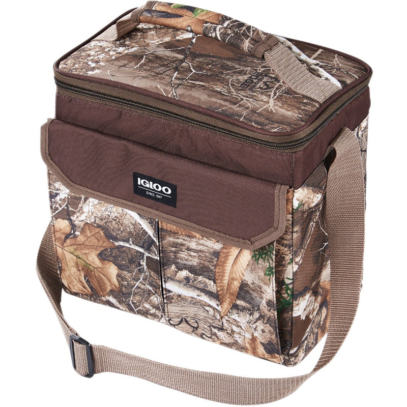 Igloo RealTree MaxCold 12-Can Soft-Side Cooler, Camouflage