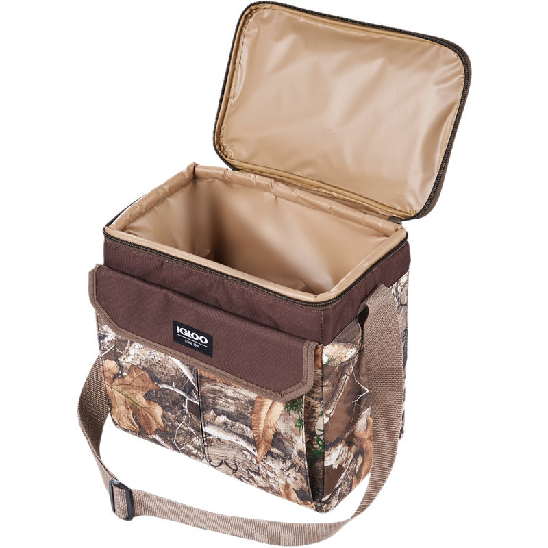 Igloo RealTree MaxCold 12-Can Soft-Side Cooler, Camouflage