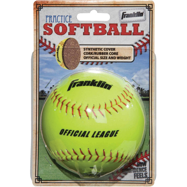 Franklin White Synthetic Softball