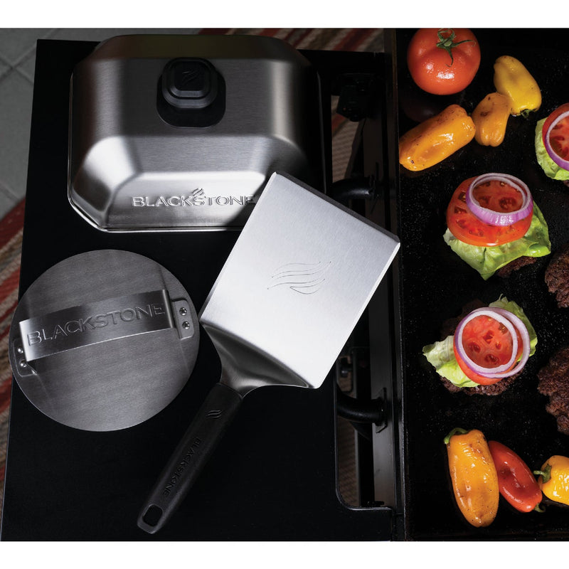 Blackstone Stainless Steel 3-Piece Burger Kit