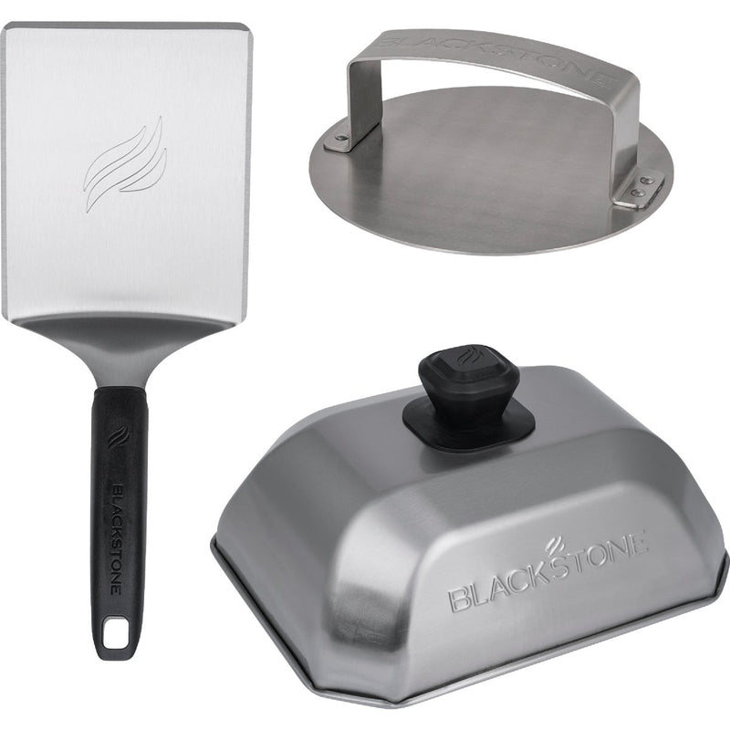 Blackstone Stainless Steel 3-Piece Burger Kit