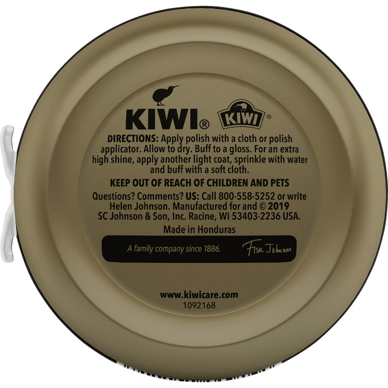 Kiwi 1-1/8 Oz. Black Shoe Polish