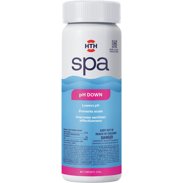 HTH Spa Care pH Down 2.5 Lb. pH Decreaser Crystal