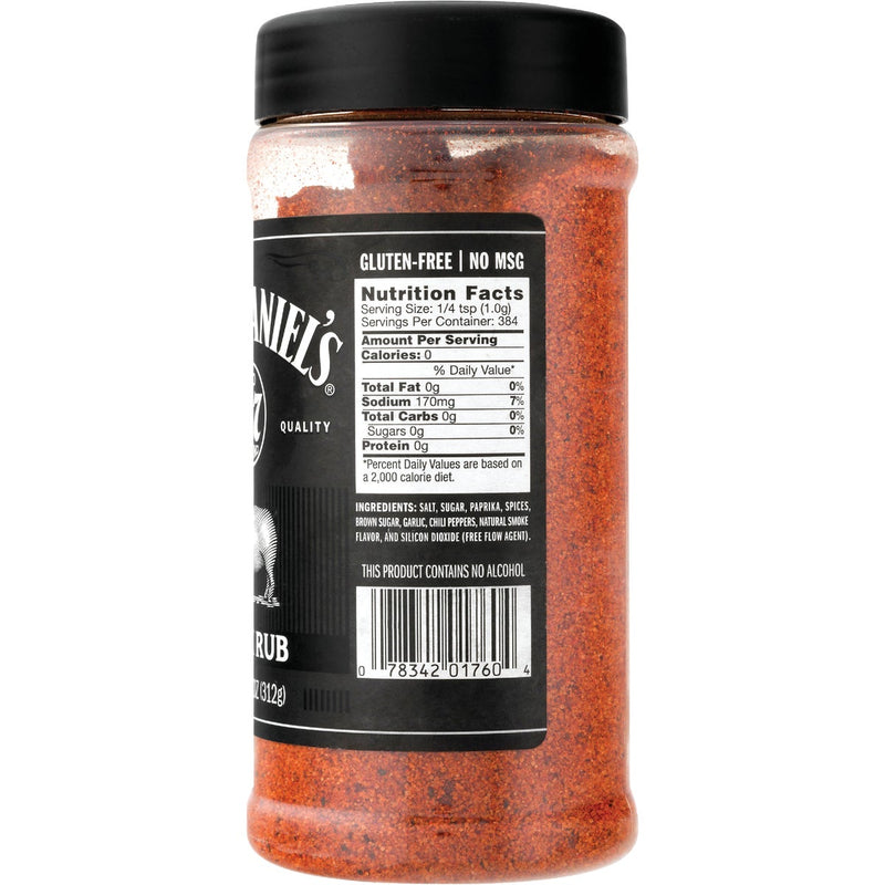 Jack Daniel's 11 Oz. Barbecue Pork Rub Shake Spice