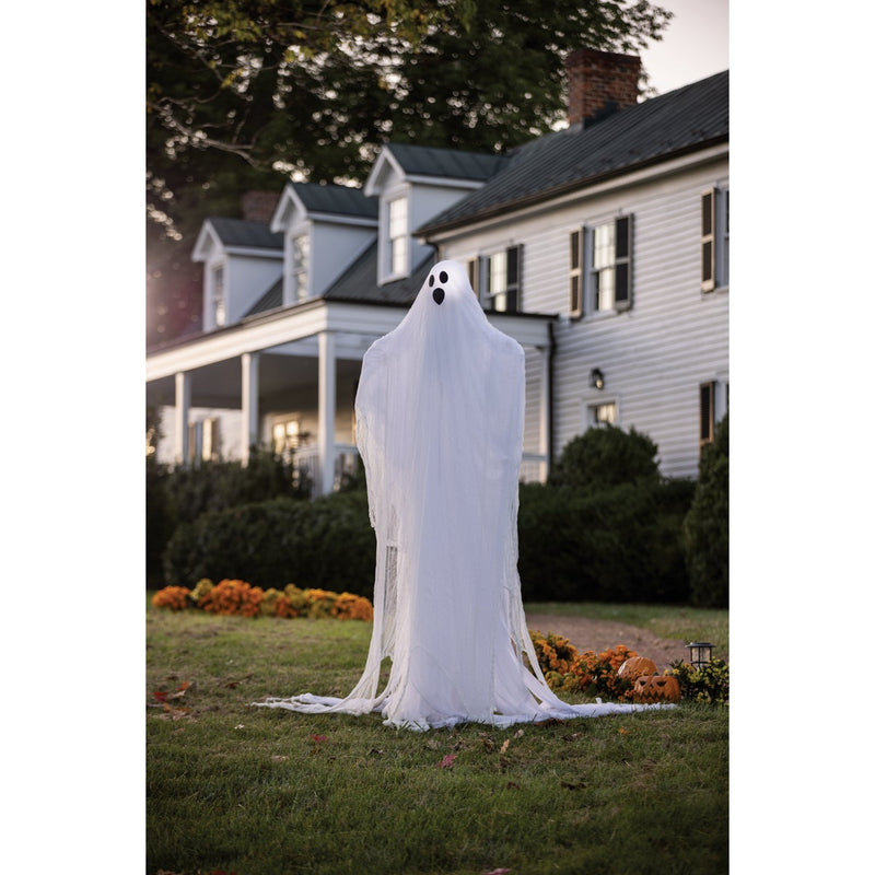 Evergreen 8 Ft. Lighted Ghost Halloween Yard Stake