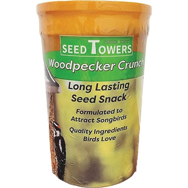 Wildlife Sciences Songbird Treats 13 Oz. Woodpecker Seed Tower