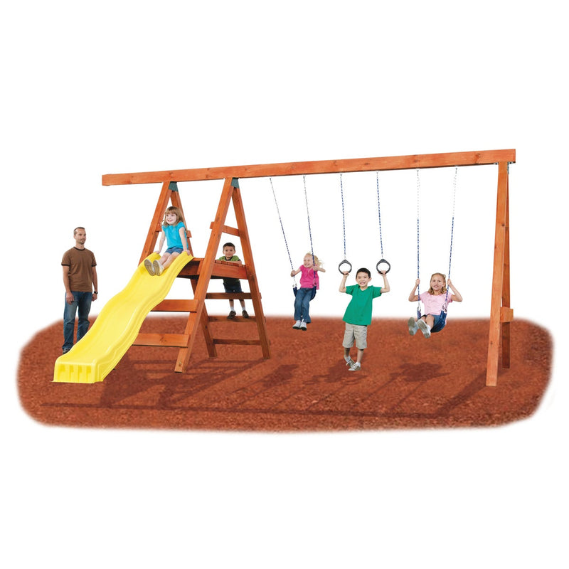 Swing N Slide Pioneer Custom DIY Swing Set Hardware Kit (Lumber & Slide Not Included)