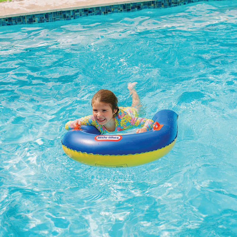 PoolCandy Little Tikes Ride-On Inflatable Kickboard with Window