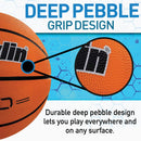 Franklin Grip-Rite Indoor/Outdoor Rubber Basketball, Official Size