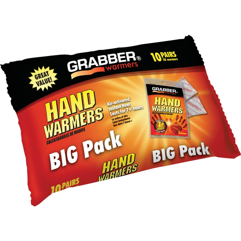 Grabber Disposable Hand Warmer (10-Pack)