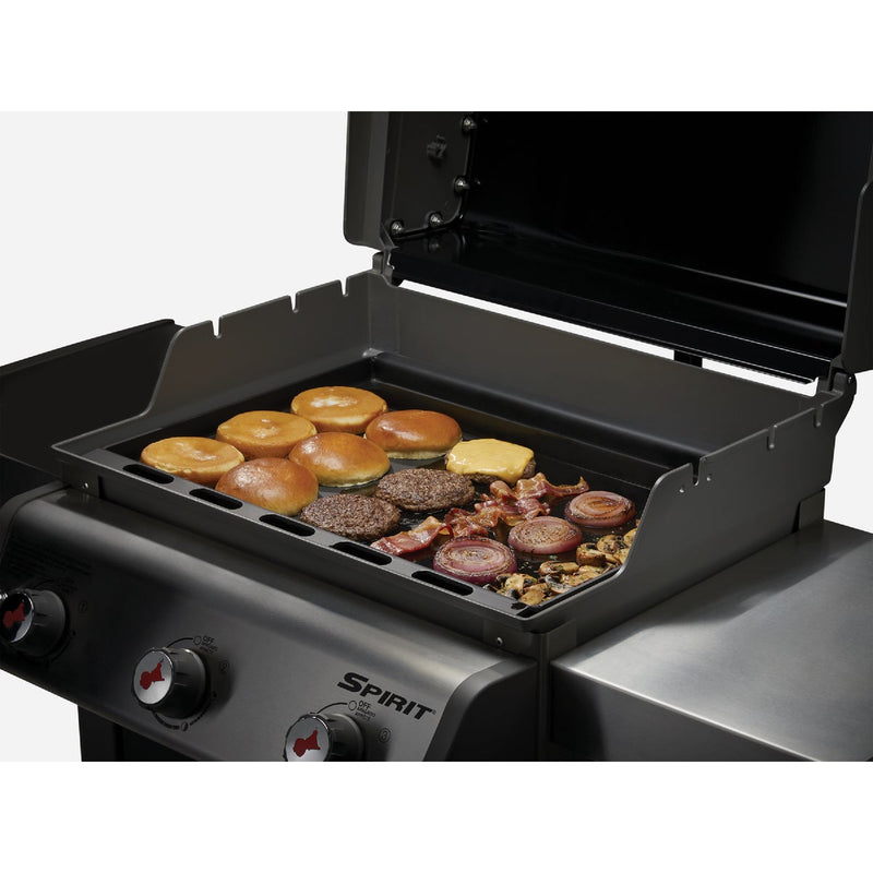 Weber Spirit 300 Series 22.67 In. W. x 17.29 In. L. Carbon Steel Full Size Grill Griddle