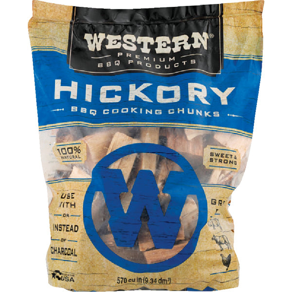 Western 500 Cu. In. Hickory Wood Smoking Chunks