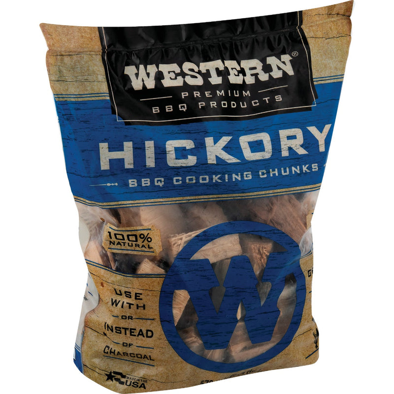 Western 500 Cu. In. Hickory Wood Smoking Chunks