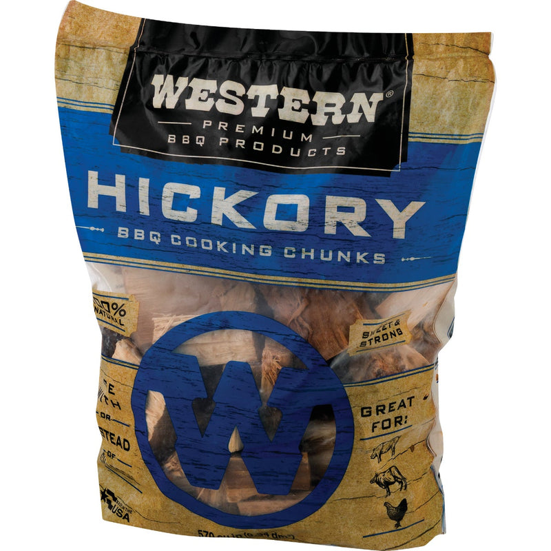 Western 500 Cu. In. Hickory Wood Smoking Chunks