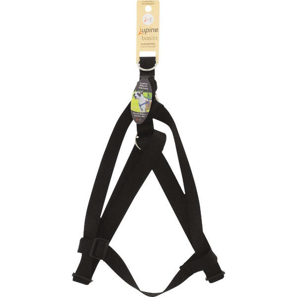 Lupine 1 In. Black Step-In Dog Harness