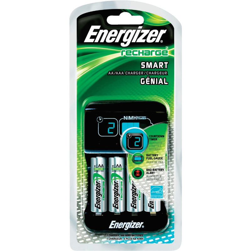 Energizer AA & AAA Rechargeable NiMH Battery Charger