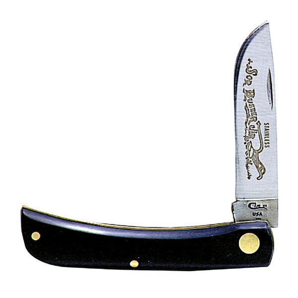 Case Black Sod Buster Jr. 2-4/5 In. Folding Knife