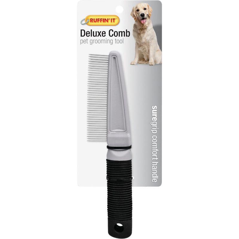 Westminster Pet Ruffin' it Chrome-Plated Bristle Grooming Comb