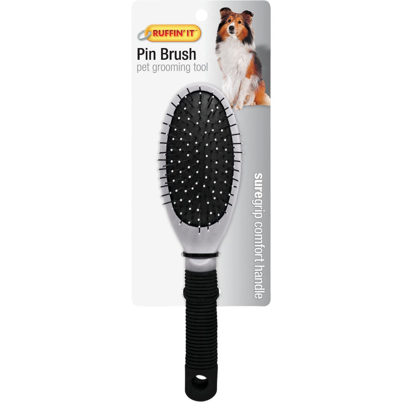 Westminster Pet Ruffin' it Plastic Pin Pet Grooming Brush