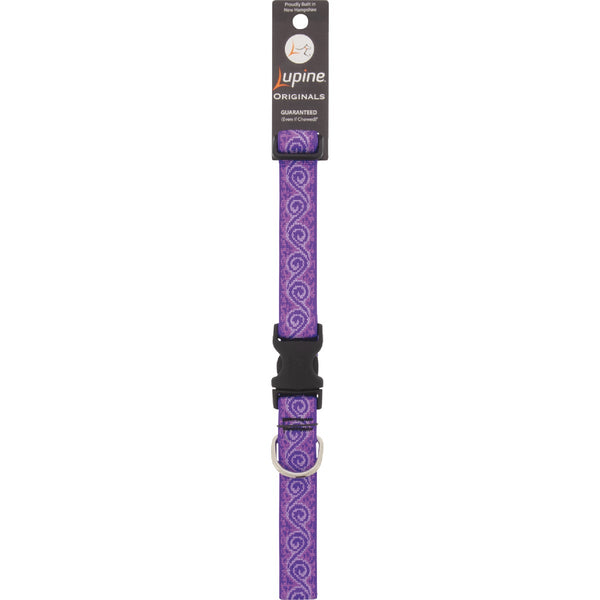 Lupine 1 In. 16 In. to 28 In. Jelly Roll Dog Collar