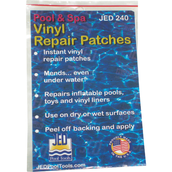 JED Pool Vinyl Peel N Patch Pool Repair Kit (6-Count)